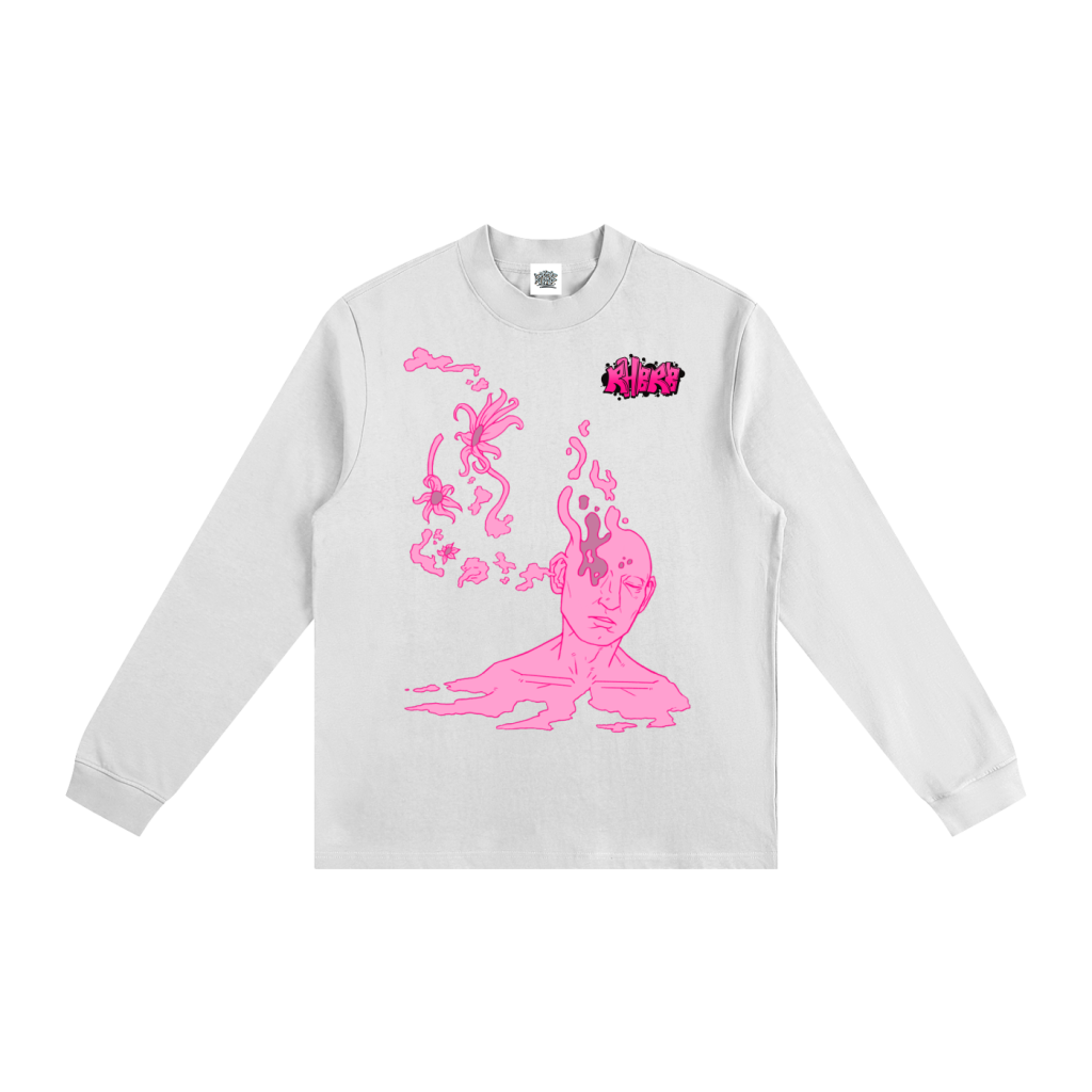 "Dreamscape" Sweatshirt-White