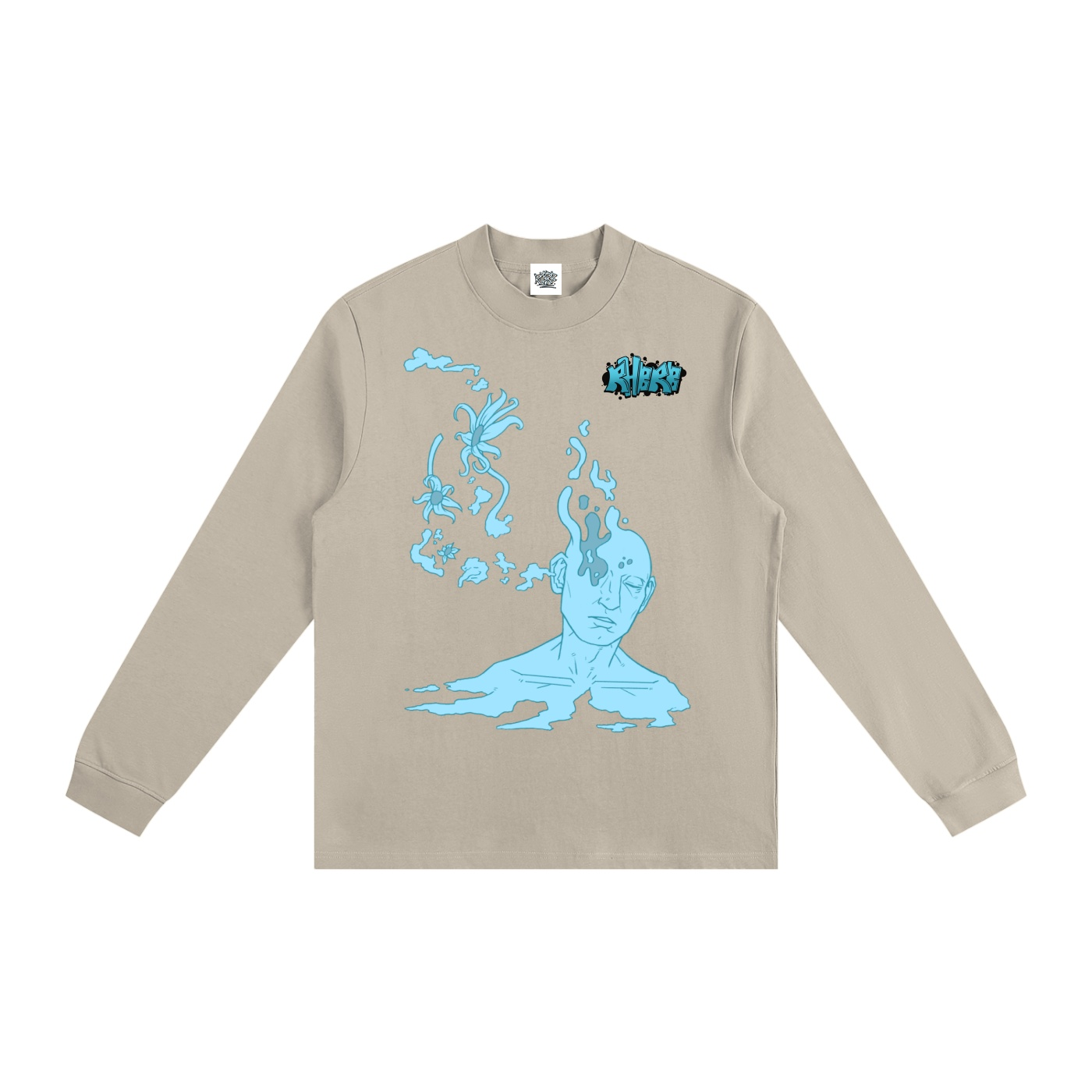 "Dreamscape" Sweatshirt-Light Brown